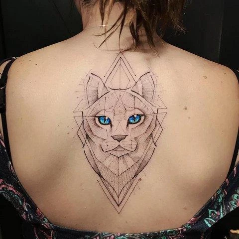 Тату кошка в каталоге Drawinks 3131 фото, значение